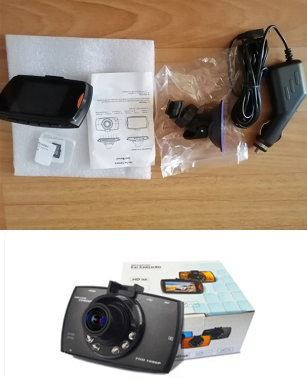 Автомобильный видеорегистратор G30 2 4 дюйма 1080P угол обзора 120
