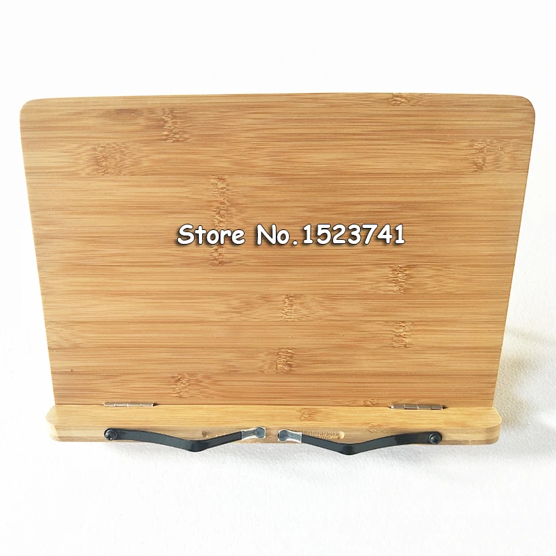 Регулируемый планшет для чтения подставка книги из натурального бамбука дома и