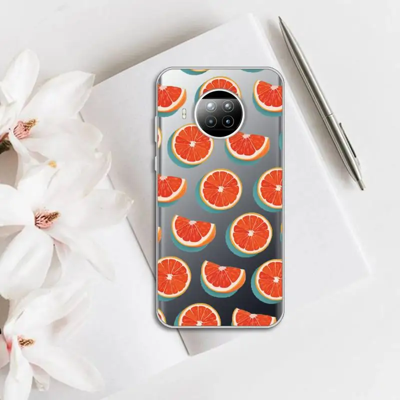 

Various clear fruits Phone Case Transparent for Xiaomi mi note 10 8 9 t HUAWEI p30 40 11 Samsung S 8 9 10 20 pro lite