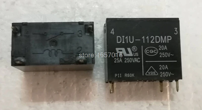

10pcs/lot Relay DI1U-112DMP 102F-P