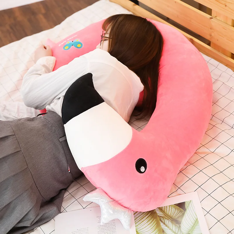 

super soft boyfriend pillow high quality unicorn dinasour Flamingo sweet gift bedroom sofa decoraion birthday gift for friends