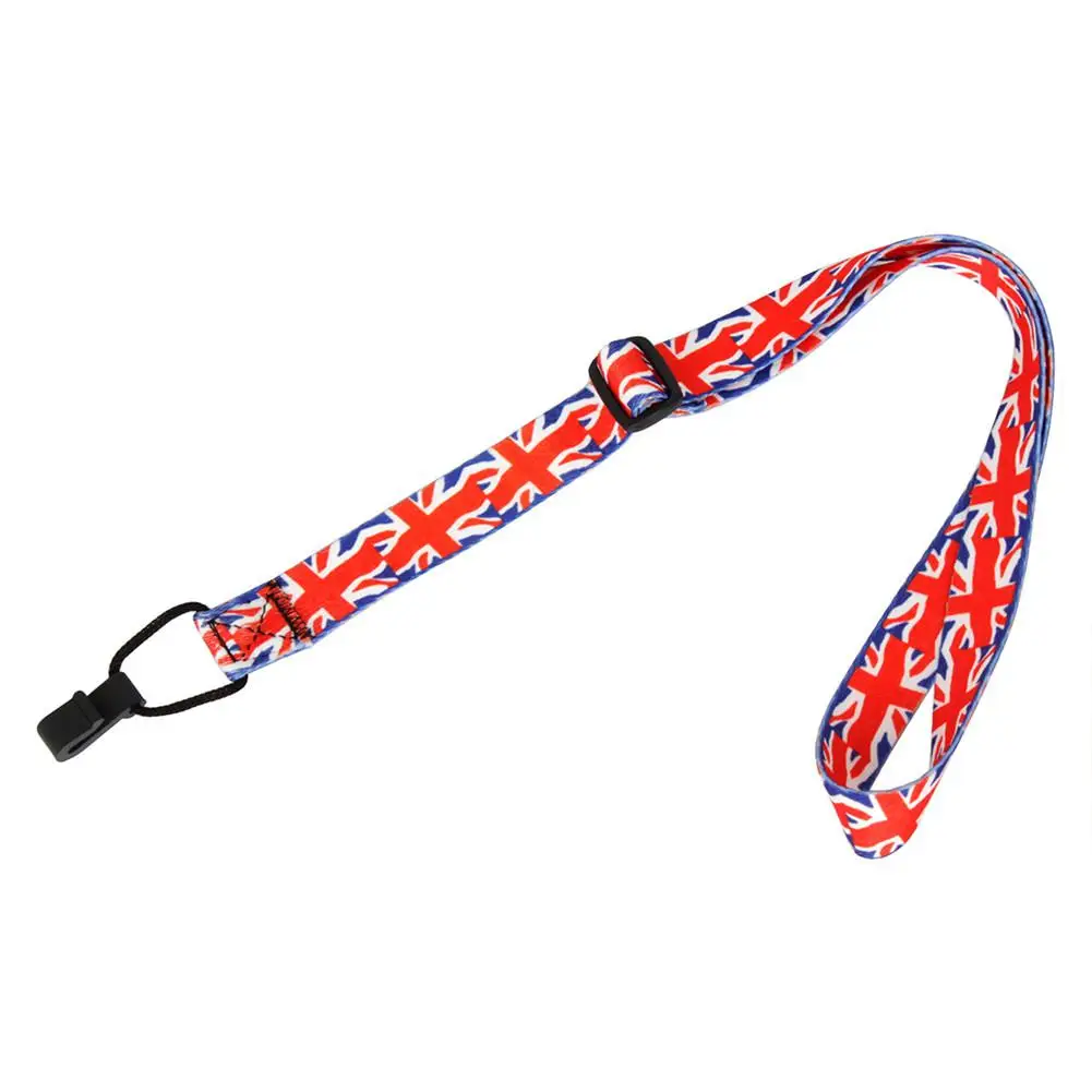 Регулируемый ремень для гитары с национальным флагом IRIN слинг крючком укулеле