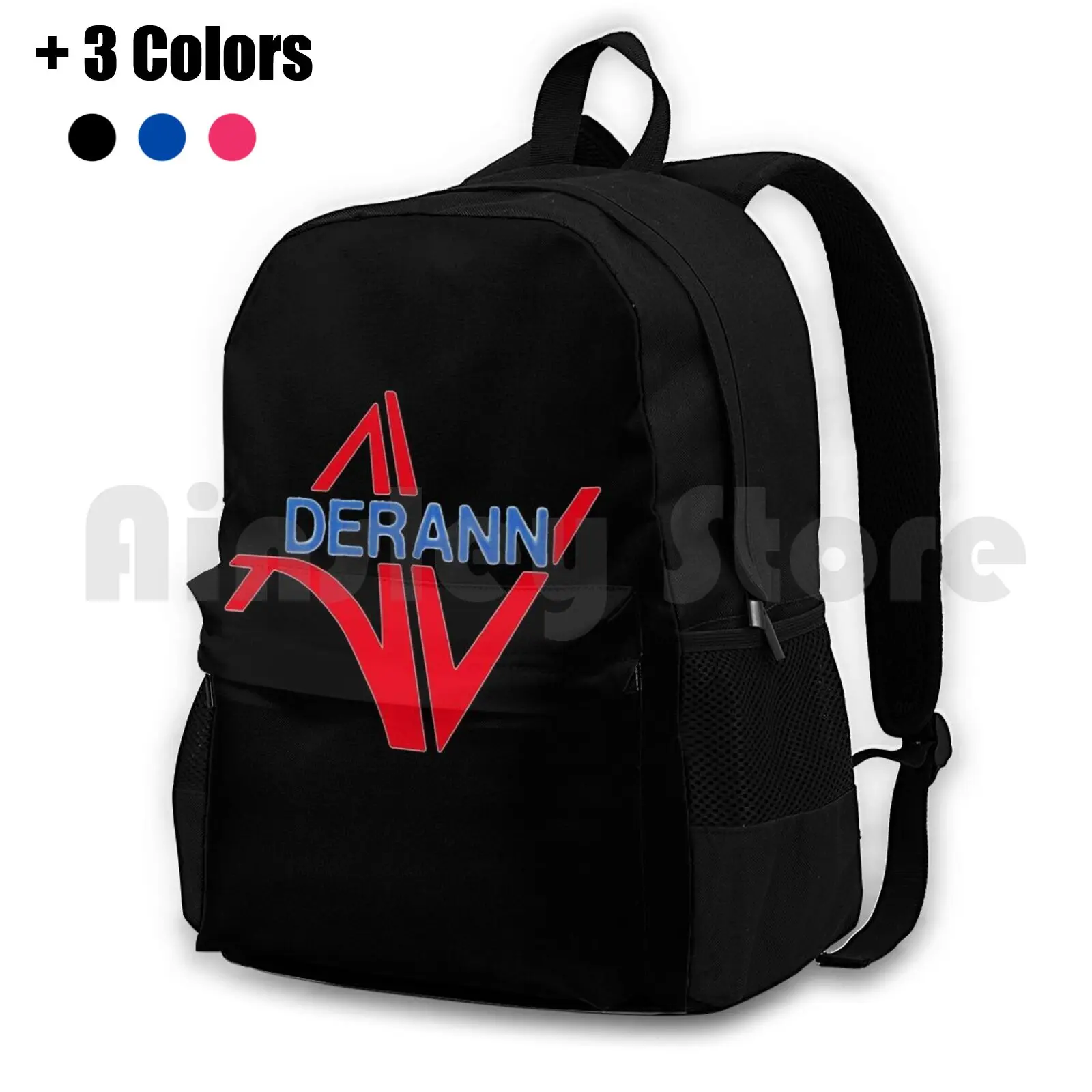 

Derann Vhs Video Logo Outdoor Hiking Backpack Waterproof Camping Travel Retro Vhs Tape 80S Horror Vintage Video Film Precert