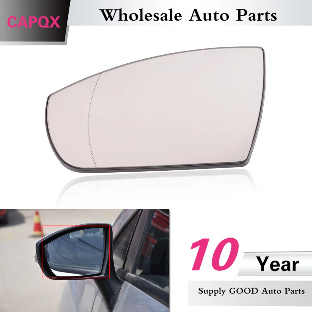 CAPQX Внешнее Зеркало Заднего Вида Стекло для Ford Escape Kuga Ecosport 2013 зеркало заднего вида стекло с электрическим подогревом