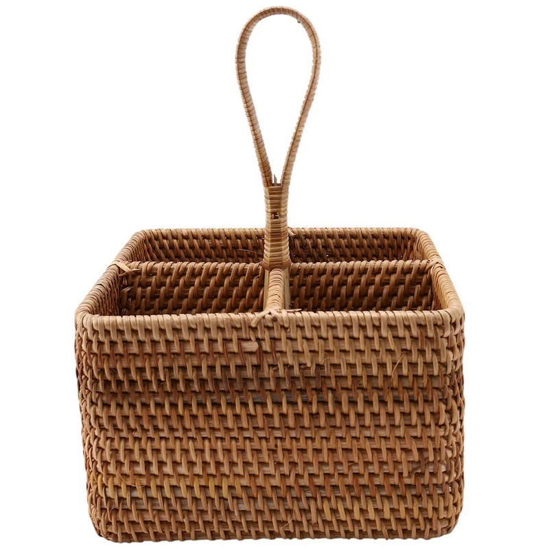 

2 Pcs Storage Basket: 1 Pcs Iron Storefront Decoration Storage Basket & 1 Pcs Hand-Woven Wicker Straw Storage Basket