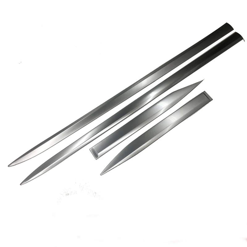 Автомобильный Стайлинг ABS Хромированная дверная боковая формовочная линия