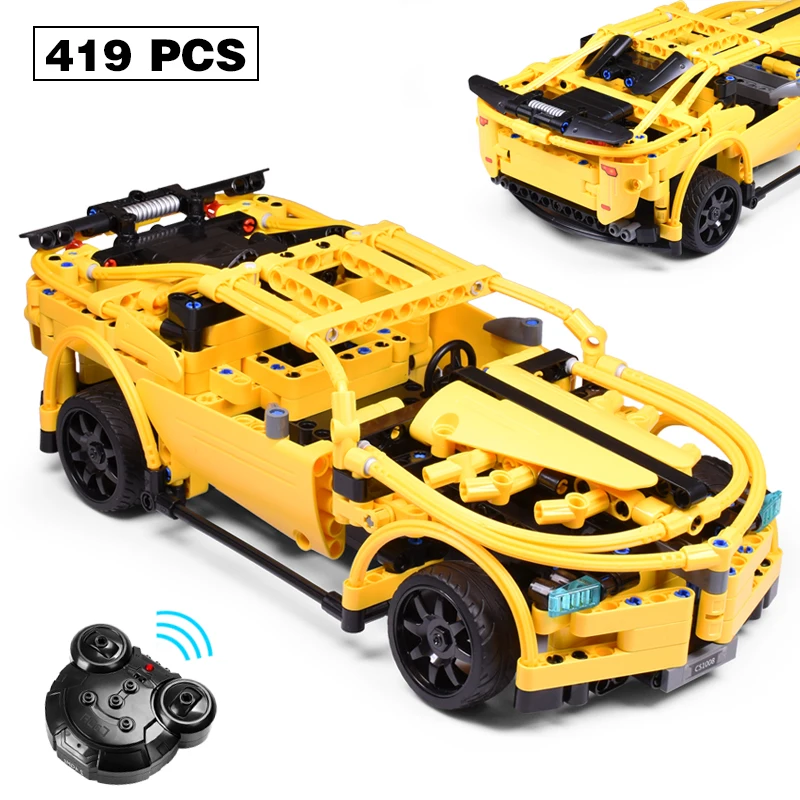 419 + шт. Серия Technic строительные блоки RC модель автомобиля спортивный гоночный