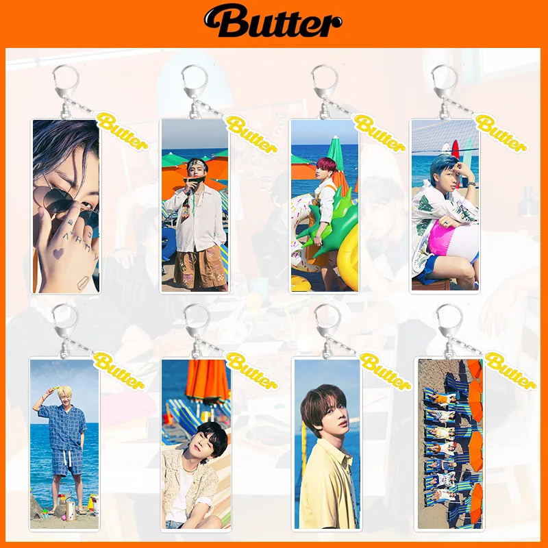 

Оптовая продажа Kpop Idol 2021 Bangtan Boys одиночный альбом масло разрешение на танцы брелок для ключей кольцо для ключей акриловые аксессуары для клю...
