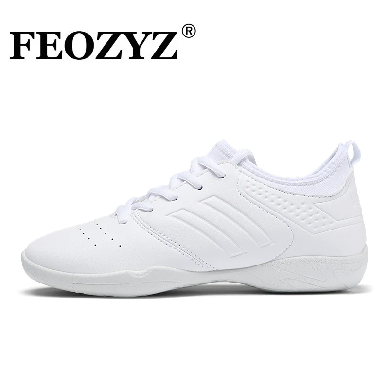 

FEOZYZ Womens Dance Shoes Plus Large Size 41 42 Woman Aerobics Shoes Modern Light Sneakers Dancing Shoes Big Size