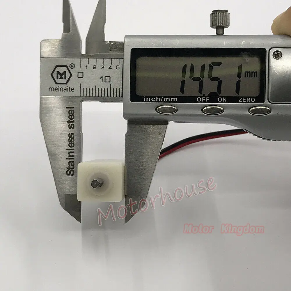 Микро N20 полностью металлический мотор-редуктор DC 3V-6V 50rpm-100rpm медленная скорость