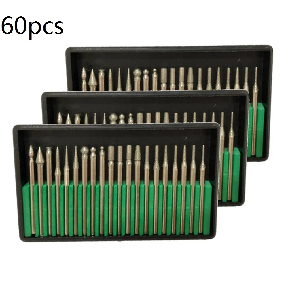 60 шт. алмазные сверла роторные многофункциональные аксессуары набор