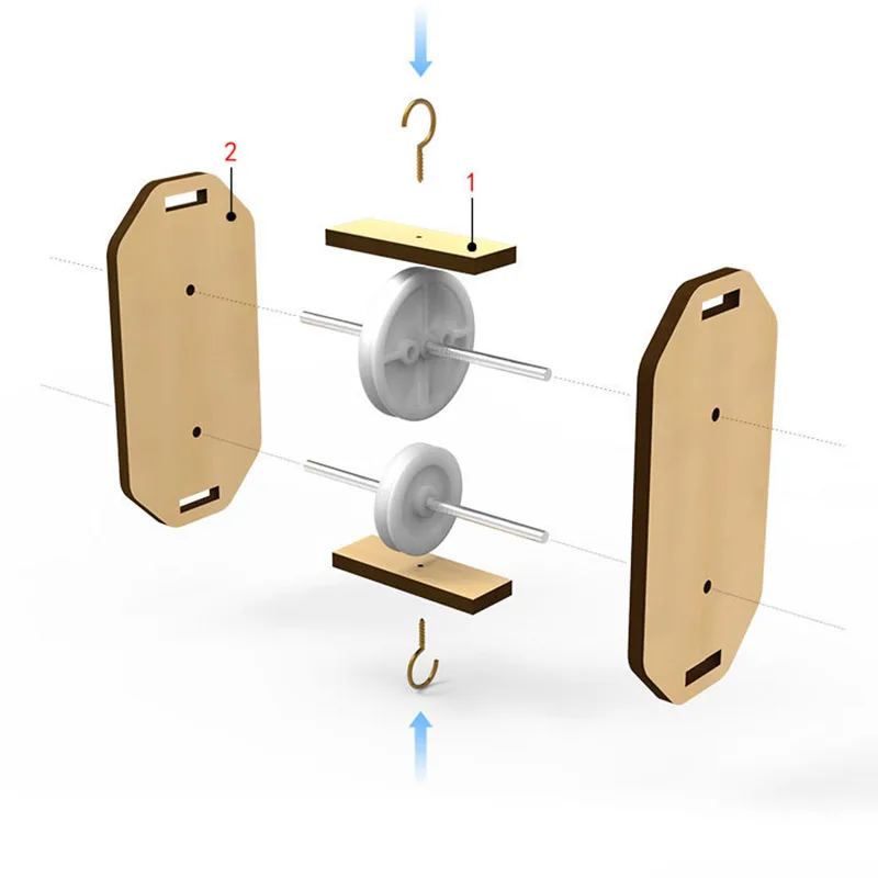 Паровые игрушки Обучающие DIY механика Физика Наука технологический комплект для
