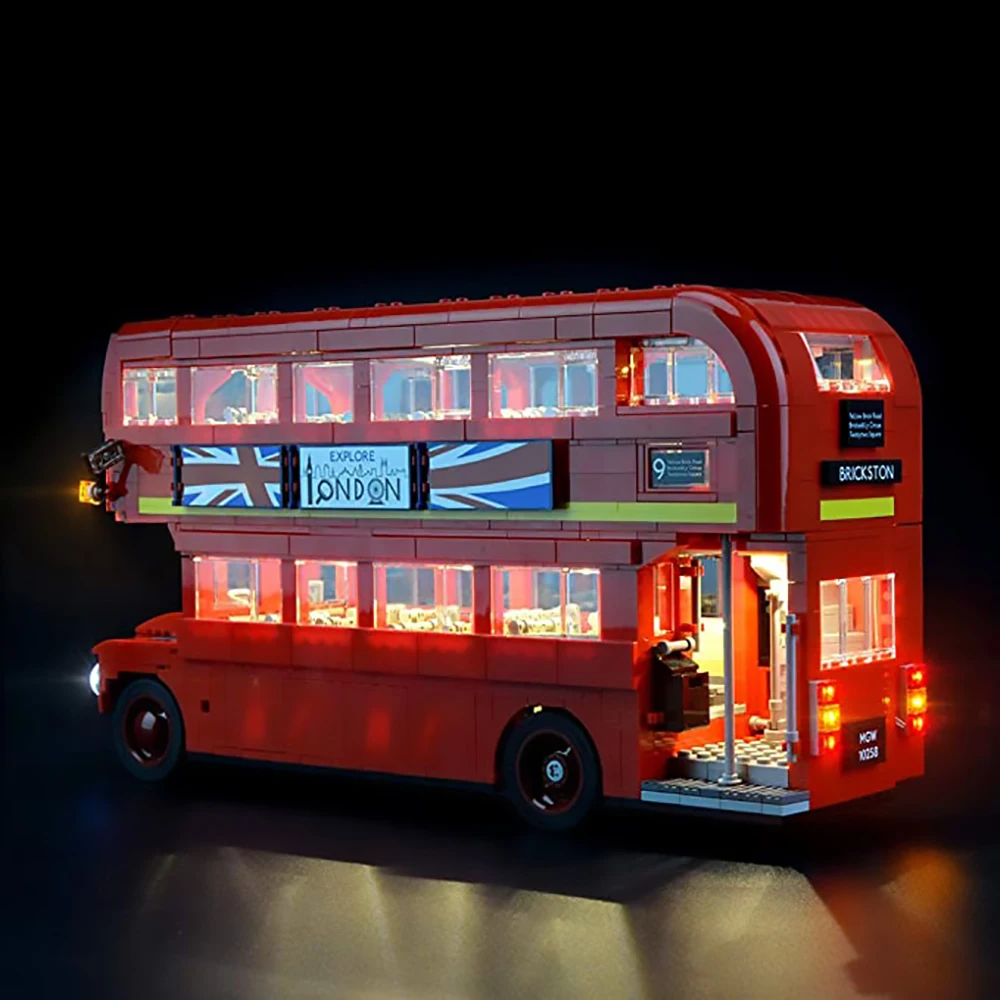 

Light Set For Creator Expert London Bus Building Blocks Model Led Lamp Kit Compatible With LEGO 10258 NOT Included The Model