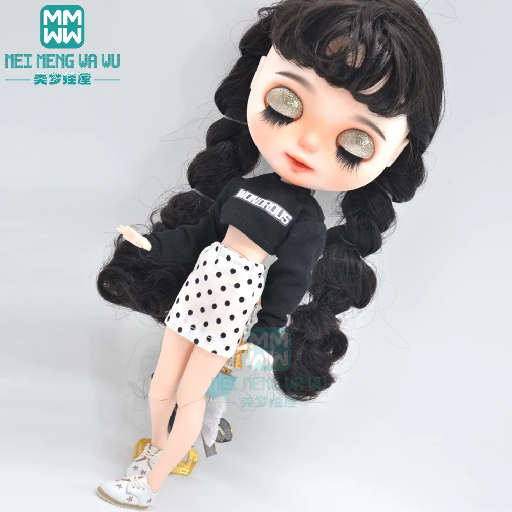 1 шт. Одежда для кукол Blyth модный свитер штаны с дырками Azone 1/6 аксессуары | Игрушки