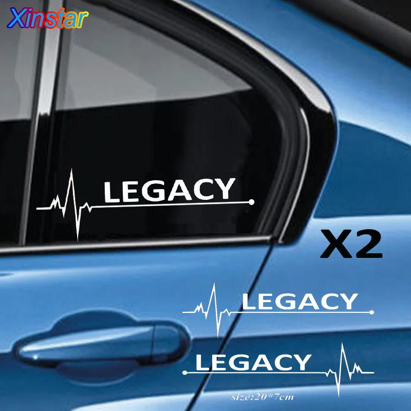 

Наклейки на автомобильные окна для SUBARU LEGACY, 2 шт.