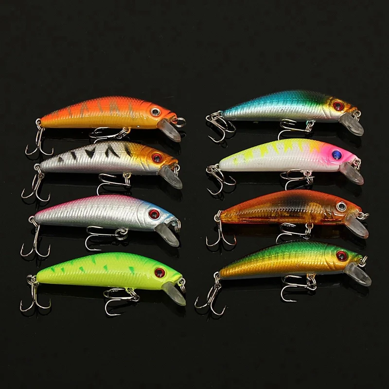 

56Pcs/Lot Almighty Mixed Fishing Lure Bait Set Wobbler Minnow Hard Baits Spinners Carp Fishing Tackle