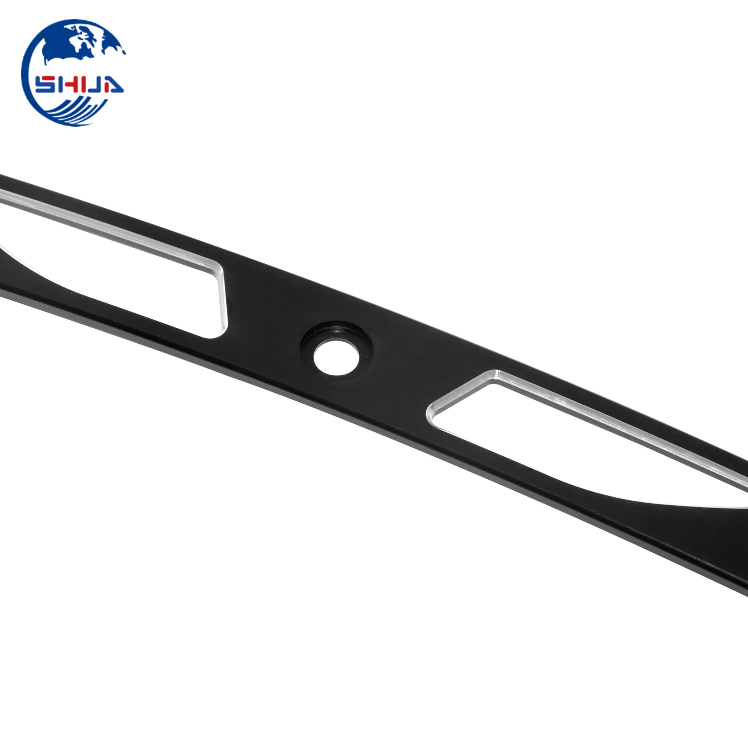 Алюминиевые черные аксессуары для мотоциклов Стайлинг отделка ветрового стекла