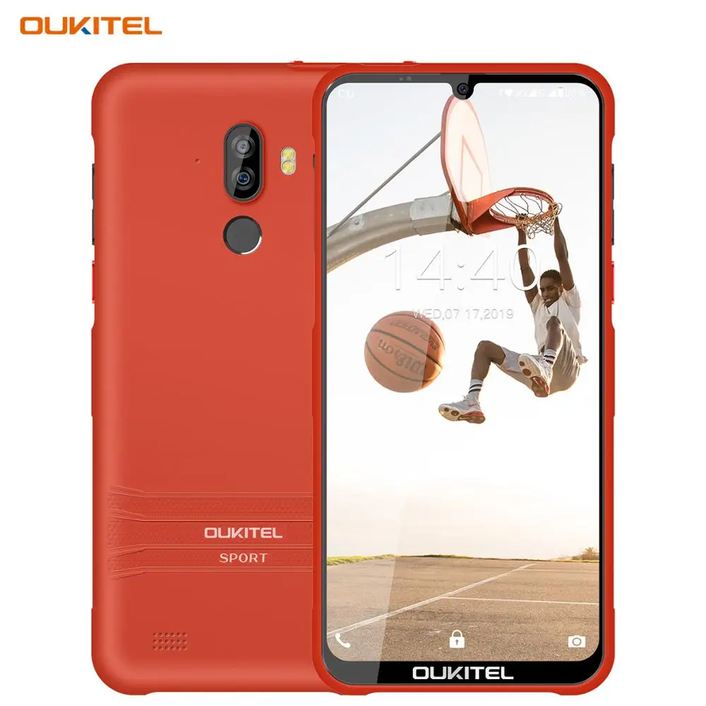 OUKITEL Y1000 Android 9 0 мобильный телефон 6 08 &quot19 5: экран MT6580P 2G RAM 32G ROM 3600mAh отпечаток пальца