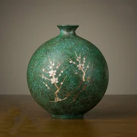 copper decoration the plum of gaokang bronze ware copper crafts home accessories vase home decor vase decoration home