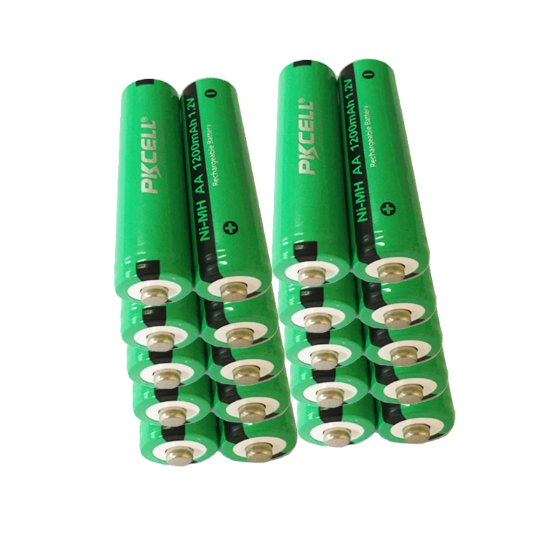 24 шт. aa 1200mah NIMH батарея AA Аккумуляторная 1 2 v Ni MH indurstry батареи для игрушка фонарик