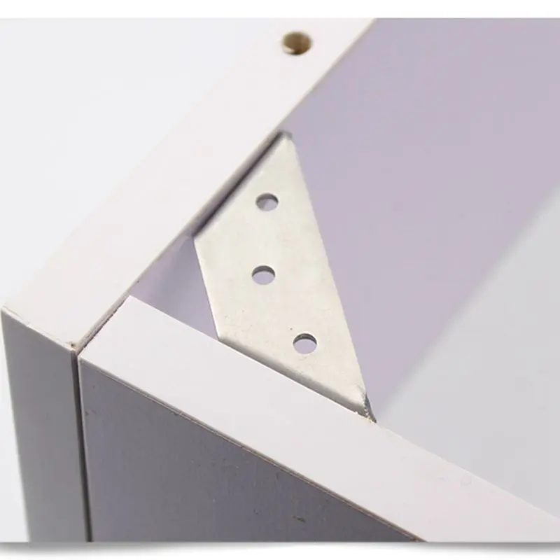 

4pcs Multifunctional Stainless Steel Angle Code Right Angle Fixed Bracket Furniture Wood Board Angle Hardware Accessories