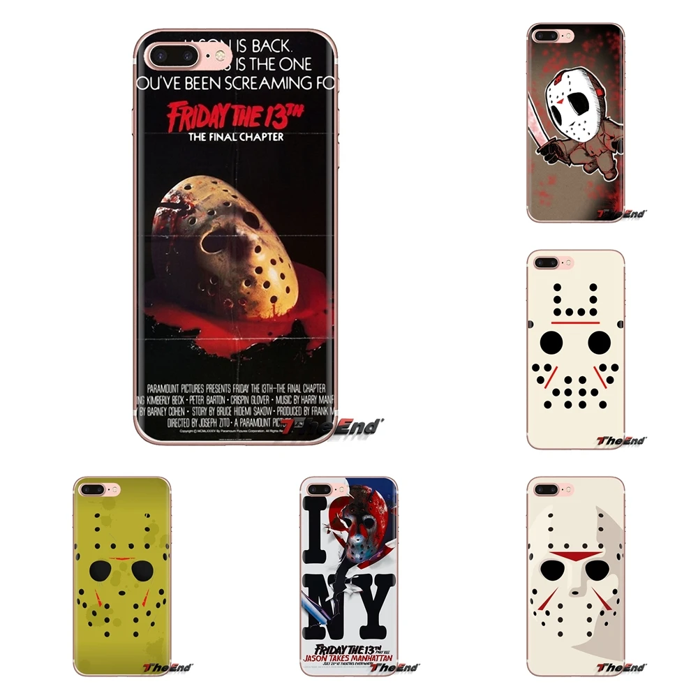 Чехлы для телефонов пленка ужасов пятница 13-я маска huawei Honor 7X V10 6C V9 6A Play 9 mate 10 Pro Y7 Y5