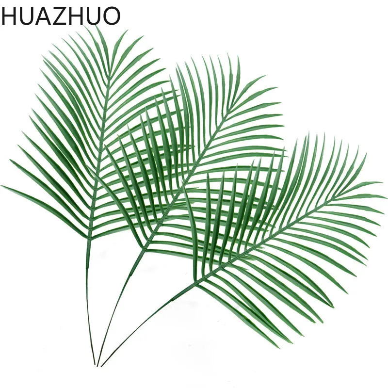 Искусственная пальма букет искусственных листьев ветки большое зеленое