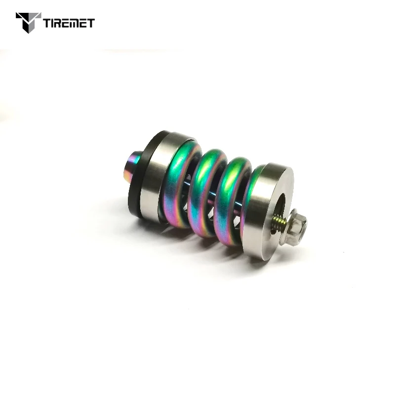 Складной велосипед титановый пружинный вал задний амортизатор для