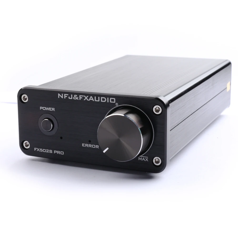 

NFJ&FXAUDIO FX502S PRO HIFI 2.0 Audio Digital High Power Amplifier Home Mini Professional Amp TPA3250 NE5532 *2 70W *2