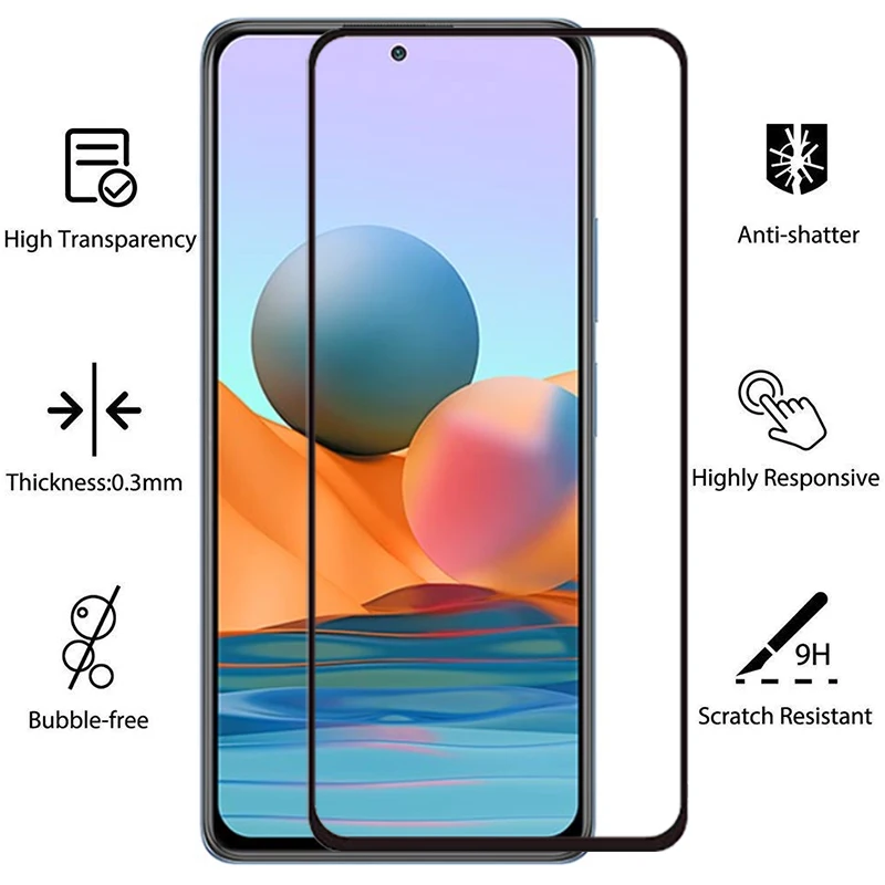 

Защитный экран 9d, чехол из закаленного стекла для redmi note 10 pro, чехол для xiaomi readmi note10pro not 10pro, защитный чехол для телефона