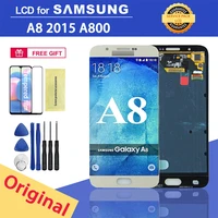 original 5 7 lcd display for samsung galaxy a8 2015 a800f a800 lcd screen touch digitizer assembly for galaxy a800 display
