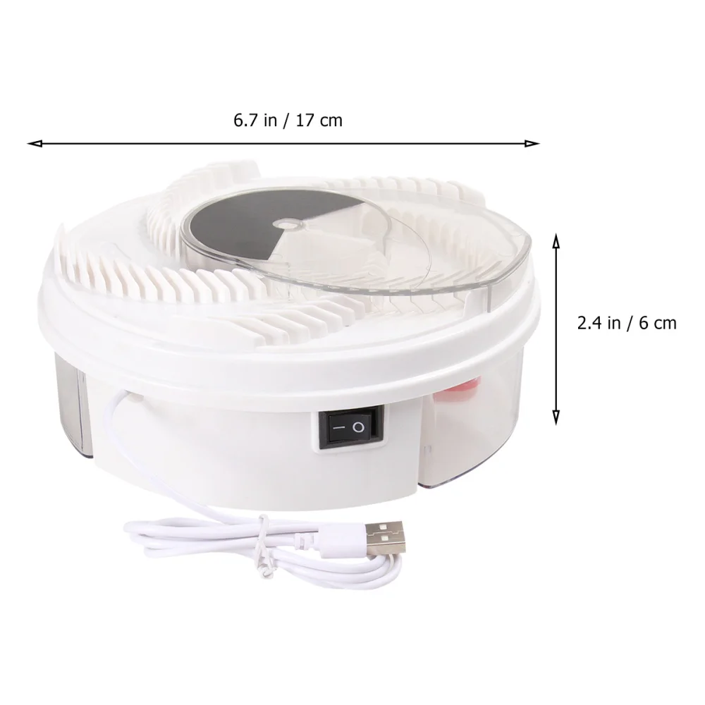 

Electric Flies Catcher with USB Charger Rotated Home Use Fly Trap Killer Pest Killer for Flies Bugs Cockroaches Insects