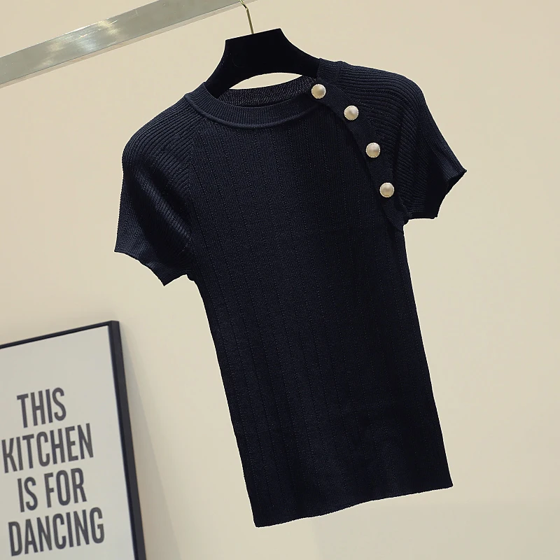 Новинка лета 2021 стильные женские топы тонкие простые белые рубашки женская