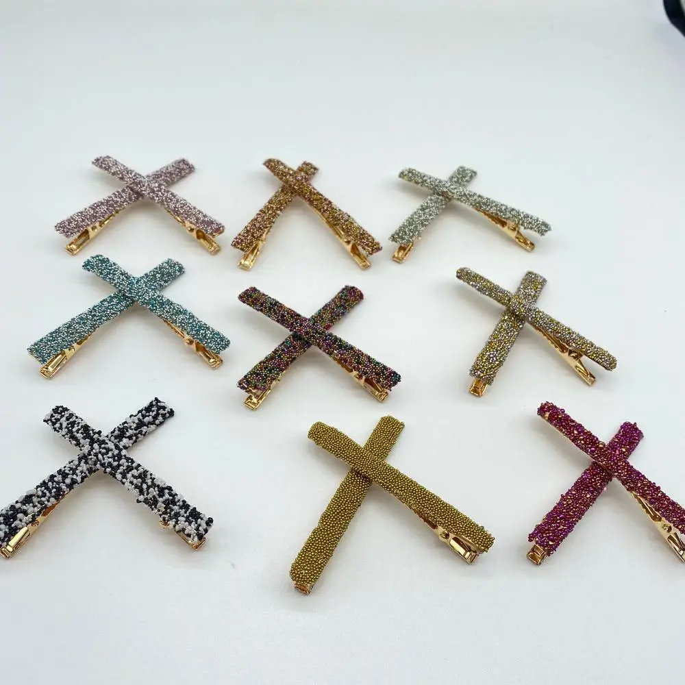 Южно корейские Детские Мори сказочные крест накрест зажим для волос в