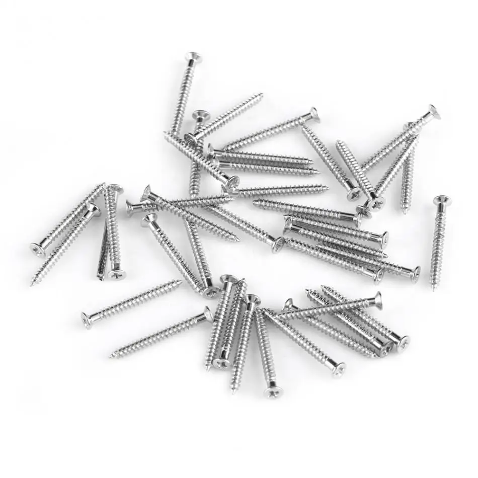

400Pcs M2 Cross Flat Head Self Tapping Screw Assortment Kit Wood Thread Nail Screw Sets DIY Countersunk Head Smal Scres Screws