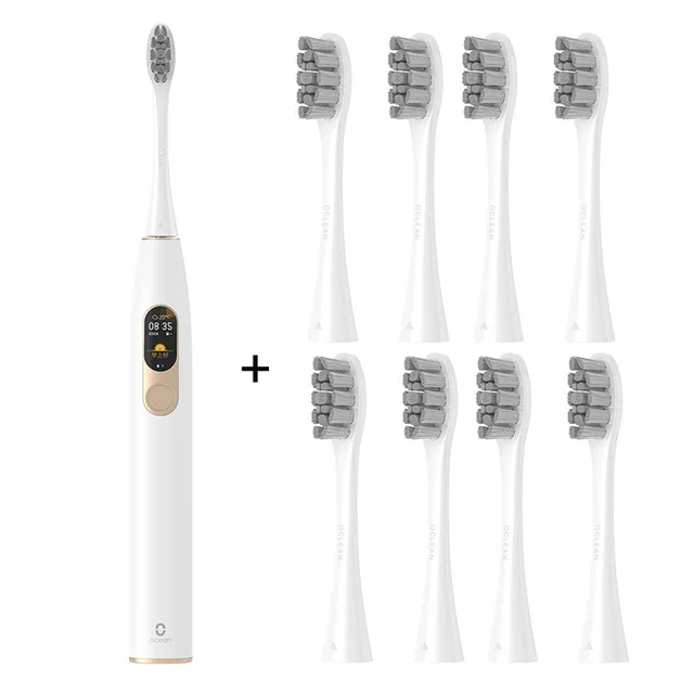 add 4 PW01 Глобальная версия Oclean X sonic электрическая зубная щетка интеллектуальная взрослая Водонепроницаемая ультра звуковая автоматическая зубная щетка перезаряжаемая через USB - Цвет: add 4 PW01