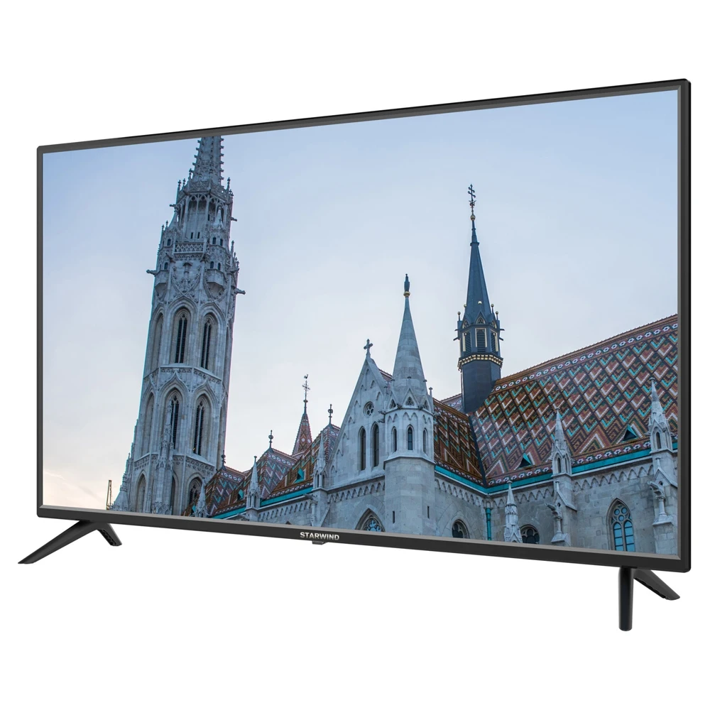 LED Телевизор 40 " StarWind SW-LED40SB300 Яндекс.ТВ черный | Электроника