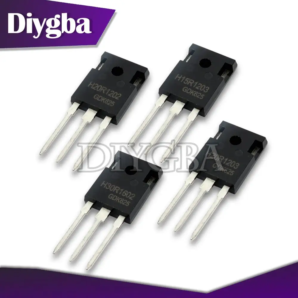 

5 шт. H20R1202 H15R1203 H20R1203 H30R1602 TO-247 IHW30N160R2 IHW20N120R2 IHW15N120R3 IHW20N120R3