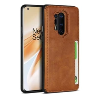 Lanyard Leather Flip Wallet Back Case For Oneplus Pro Pro Card Pocket Stand Holder Phone Cover For One Plus Pro Funda Bag
