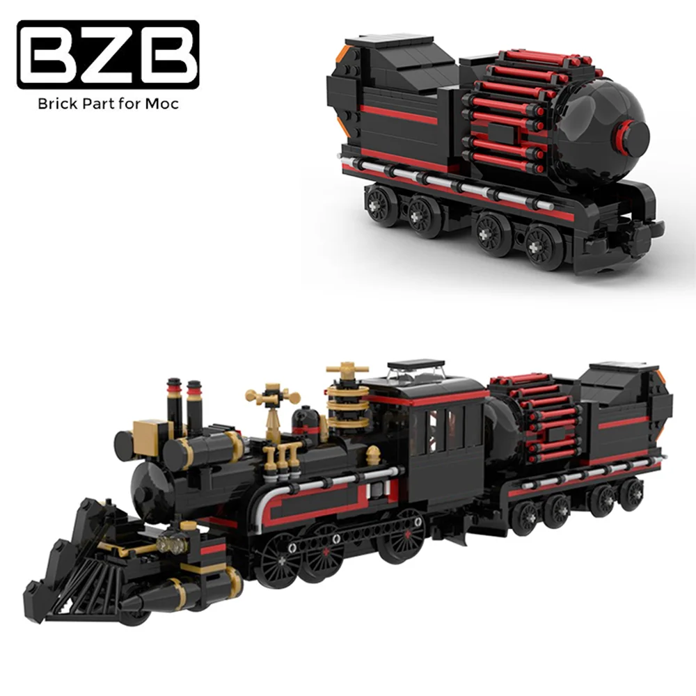 

Модель поезда BZB MOC с надписью «назад в красивое будущее»