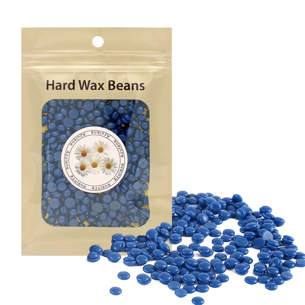 25 г жесткая восковая бобы горячая пленка бусина удаление волос бикини восковые