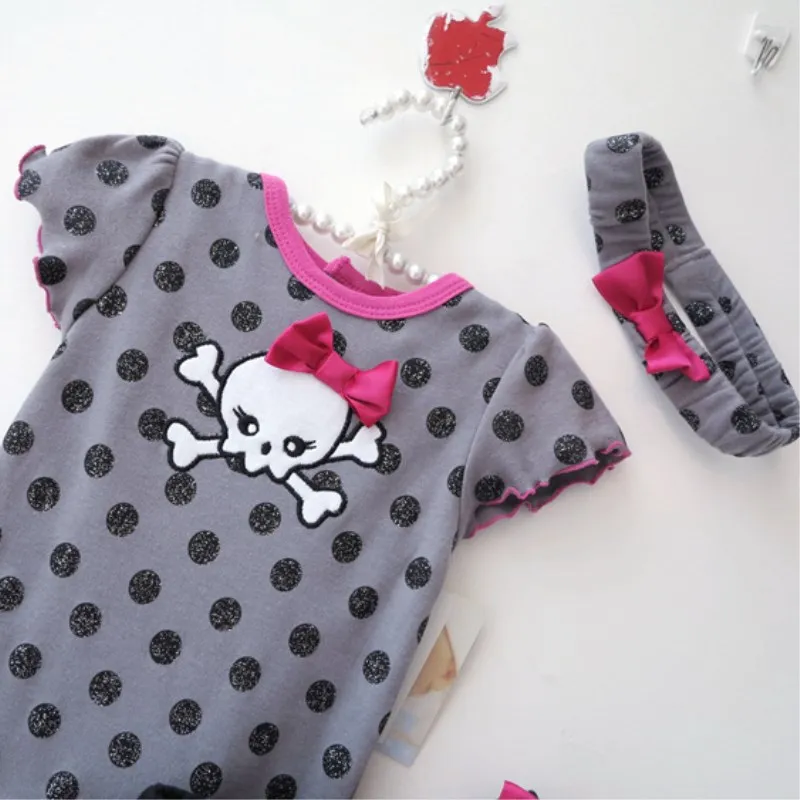 Летние комплекты одежды для маленьких девочек комбинезон + юбка пачка повязка на