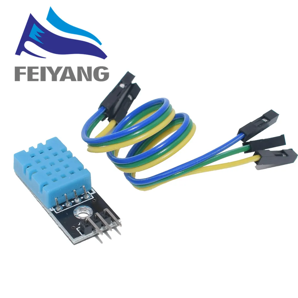 Датчик температуры и влажности DHT11 для Arduino цифровой модуль датчиков