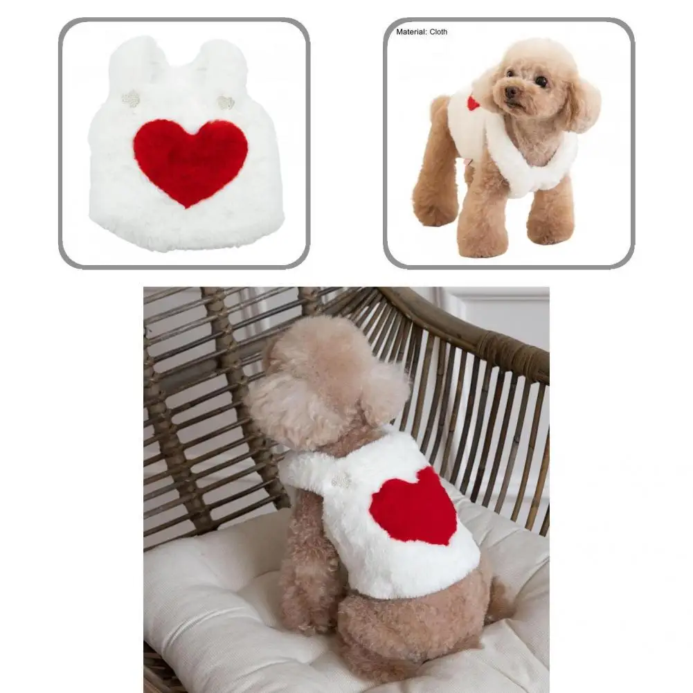 

Excellent Dog Vest Super Soft Lightweight Teddy Dog Sleeveless Costume Pet Winter Outfit Puppy Costume Dog Coat