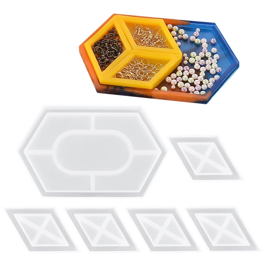 Коробка для хранения силиконовые литые формы из эпоксидной смолы