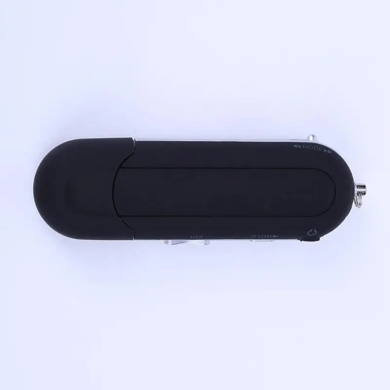 Портативный USB MP3 музыкальный плеер цифровой ЖК-экран fm-радио черный синий плеер
