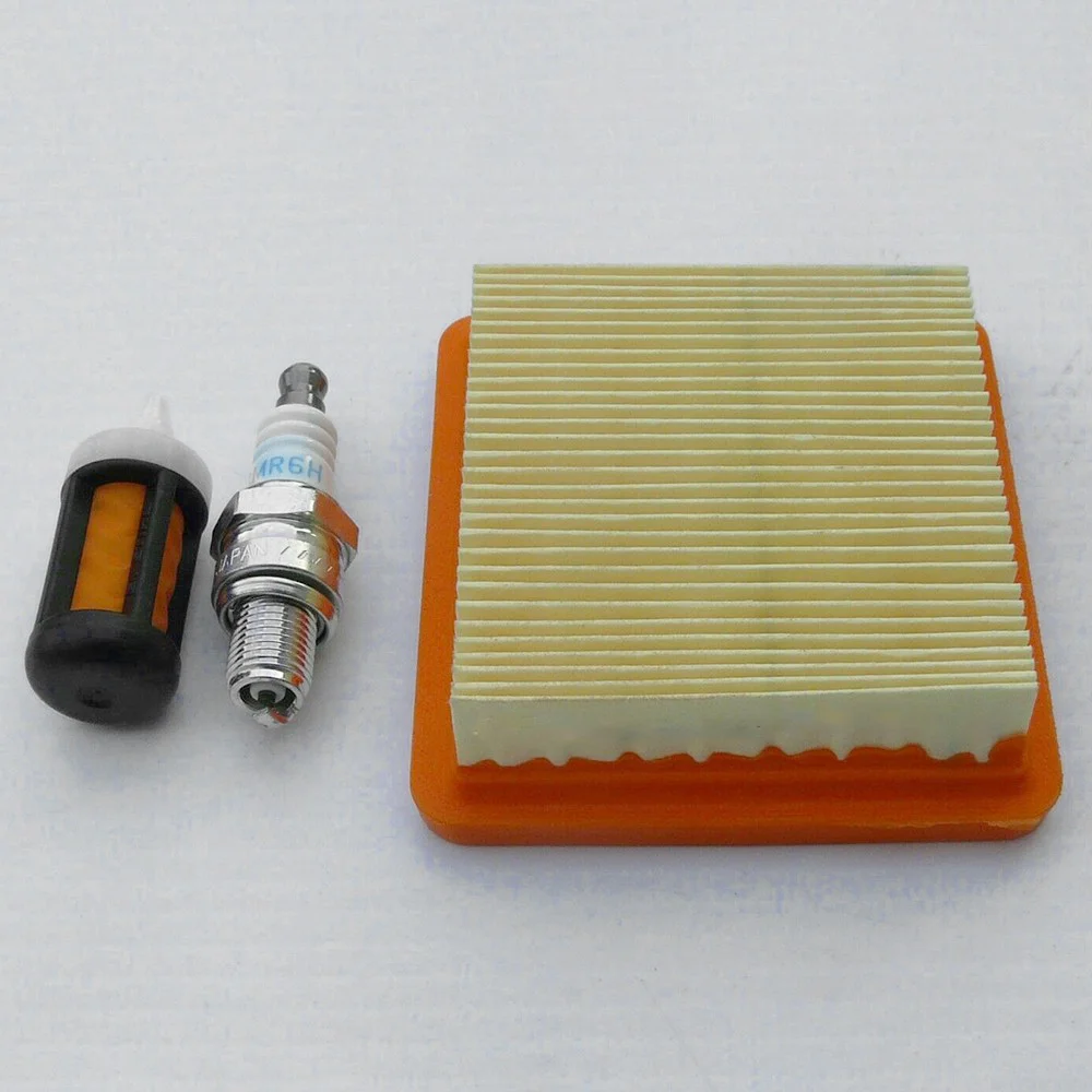 

Stihl 131 KM131R Air Fuel Filter 4180 141 0300 Spark Plug Service Kit Highly Match Solid And Durable Tool Parts