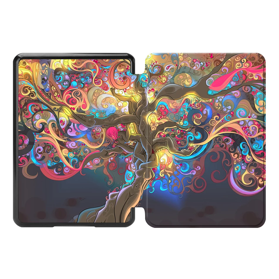 MTT Тонкий чехол из искусственной кожи для Amazon Kindle Paperwhite 4 funda Smart Cover для нового Kindle Paperwhite 4 10th Generation Shell - Цвет: AM09