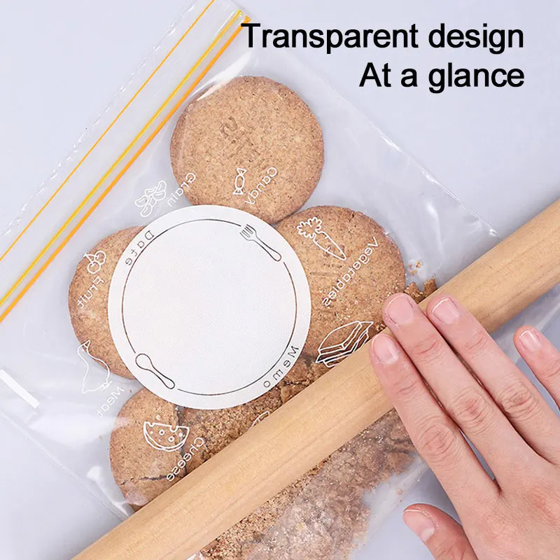 20 шт./компл. многоразовые пакеты на молнии для замораживания пищи | Дом и сад