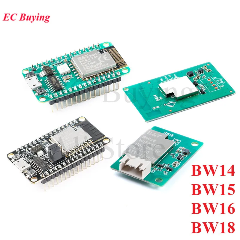BW16 RTL8720DN BW14 BW15 RTL8720CF BW18 Комплект макетной платы NodeMCU Bluetooth-совместимый BLE 4.2 5.0 Беспроводной модуль WIFI